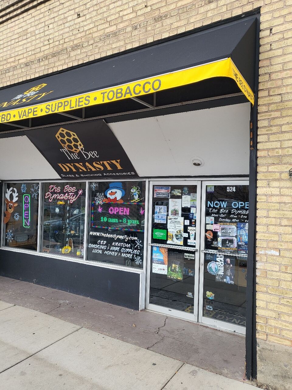 The Bee Dynasty storefront in downtown Grand Junction